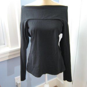 Black J Crew off shoulder Top